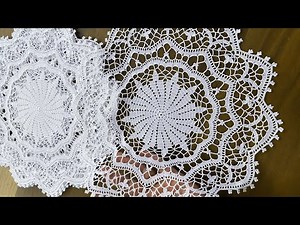 Big Size Crochet Tablecloth, Crochet Table Cover 🧶 Part 2 of 2