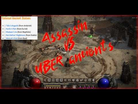 Assassin VS UBER ancients (mosaic build)