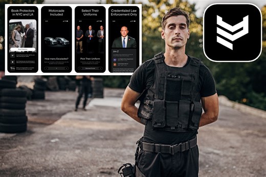 'Uber with guns' app that allows you to hire bodyguards on-demand is soaring