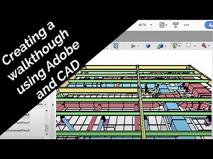 How to easily create a virtual walkthrough of a 3D CAD/ Ducting model