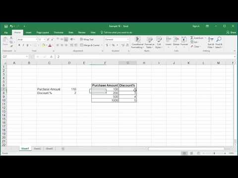 How to Look up Data using LOOKUP function in Excel 2016