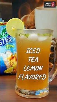 Summer Special Drink Iced Tea with Real Lemon Flavor | How to Make Iced Lemon Tea with Nestea Premix