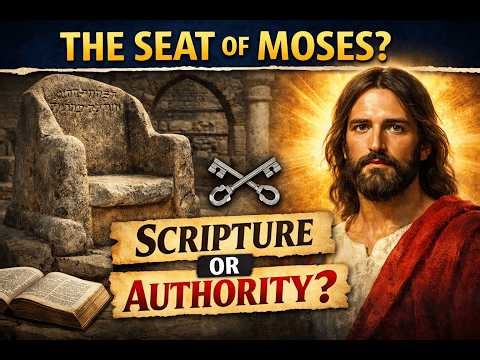 The Seat of Moses EXPLAINED: Did Jesus Affirm Apostolic Authority Beyond Scripture?