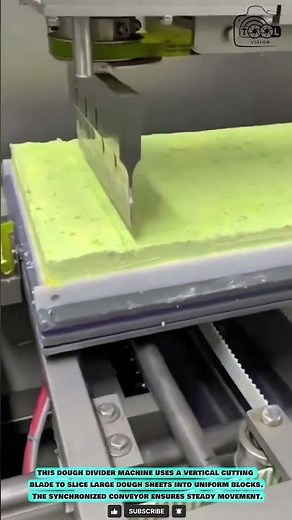 Dough Divider Machine: Precision Block Dough Cutting Process #innovationtools