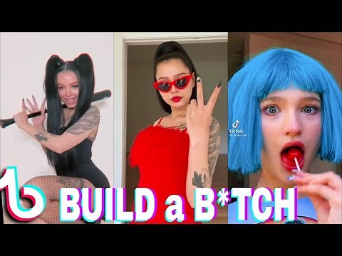 bella poarch build a b*tch tiktok challenge compilation