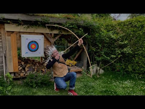 Pfeil und Bogen selber bauen, Bogenschießen