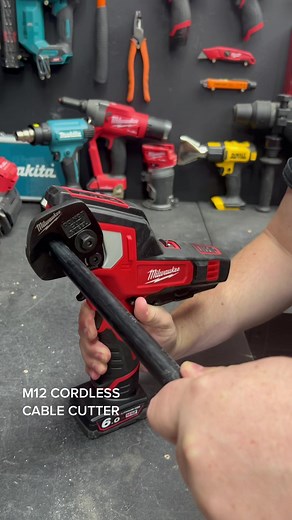 Efficient Cable Cutting with Milwaukee's M12 Cordless Cable Cutter