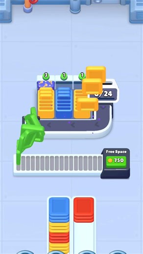 Card Factory Color Roll 3d Level #shorts #colorroll3d #puzzle #gameplay #3d