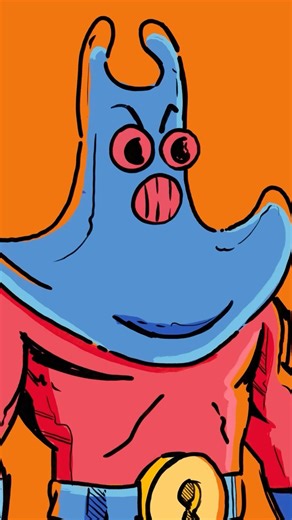 HOW TO DRAW: Man Ray! ❤️💙