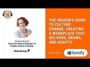 The Insider's Guide to Culture Change: Creating a Workplace That Delivers, Grows, and Adapts