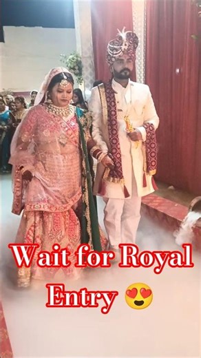 Royal Fog Matka Entry 😍 Bride Groom Grand Entry #Shorts #viral #trending