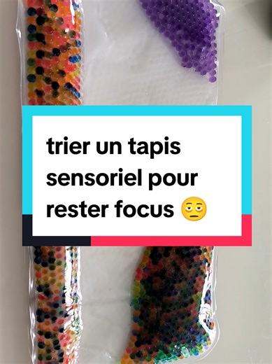 Trier un Tapis Sensoriel pour Rester Focus