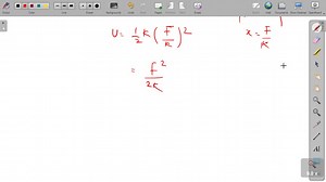 Two springs of spring constants 1500 N / m and 3000 N / m respectively are stretched with the same force. They will have potential energy in the ratio (a) 4: 1 (b) 1: 4 (c) 2: 1 (d) 1: 2 | Numerade