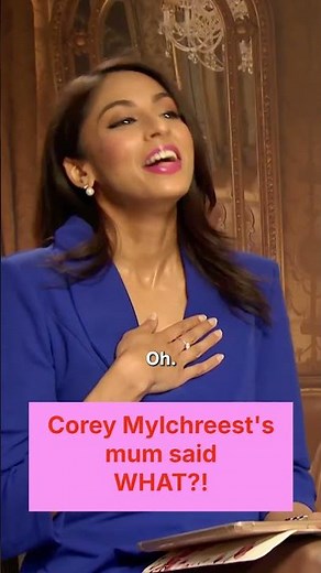 Corey Mylchreest says his mum had one VERY honest review of his nude scene 💀 #shorts