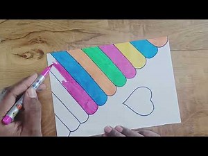 Easy & Beautiful Father's Day Card | DIY Happy Father's Day Card | Step-by-Step Tutorial