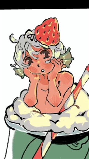 Melon soda Mermaid! #art #silly #viral #ilustration #procreate | Procreate