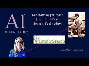 FamilySearch.org Full-Text Search Quick Tutorial
