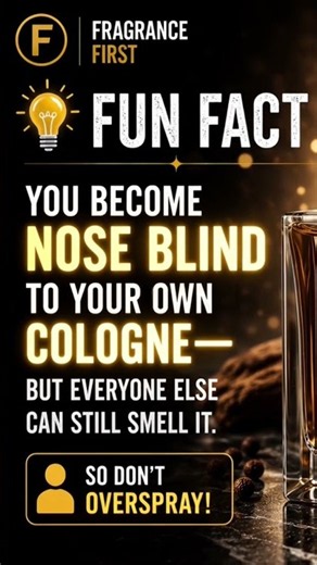 Can’t Smell Your Cologne? Here’s Why