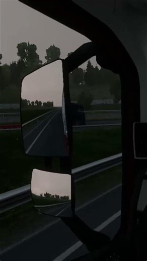 POV: Police pull you over on the highway in ETS2 🚔 #shorts