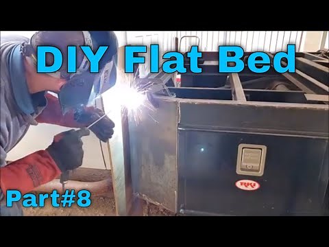 HOW TO BUILD A FLATBED FOR PICKUP PART 8 3500HD DIY DUALLY FLATBED HOW TO BUILD A FLAT BED