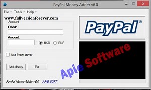 Paypal Money Adder Key Generator