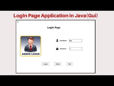 4: Create LogIn Form In Java(GUI) | Simple LogIn Form in Netbeans Using Java (Swing)