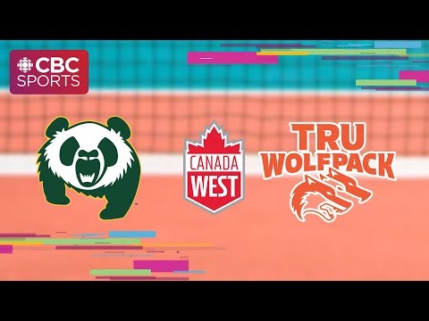 Canada West: Women's Volleyball - Alberta Pandas vs. Thompson Rivers WolfPack | #CBCSports