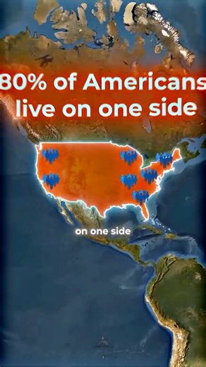 🌎 One invisible line shaped America. The 100th meridian — where green fields turn to dry plains. East of it: rain, rivers, and booming cities. West of it: vast deserts and rugged land. This natural divide didn’t just split landscapes — it shaped history, migration, and the American dream itself. 🇺🇸 #NatureDrawsTheLine #100thMeridian #AmericanHistory #GeographyFacts #USLandscape #ClimateDivide #NatureVsHuman #RainShadow #GreatPlains #MississippiRiver #WesternFrontier #EastCoastLife #Environmen