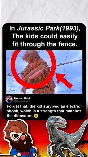 In Jurassic Park (1993) How Did The Kids Survive This Fence?