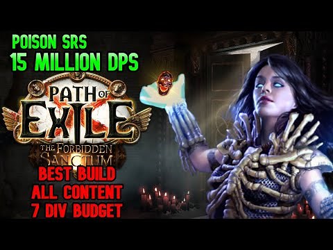 [PoE 3.20] Poison SRS Build Guide - Best Minion Build - Path of Exile Forbidden Sanctum