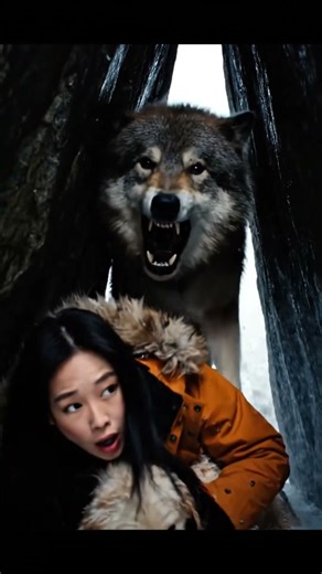 TRAPPED! She saved the puppy, but...