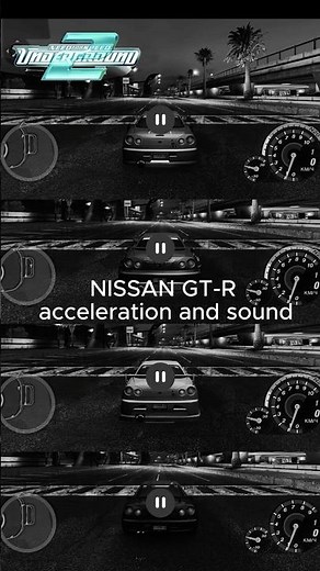 Nissan Skyline R34 GT-R 0–100 Acceleration | NFS Underground 2 🔥