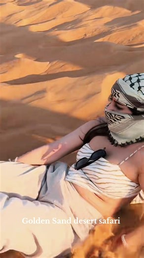 Dubai Desert Safari adventure Sandboarding #dubai #desertsafari #desertsafariadventure #1million
