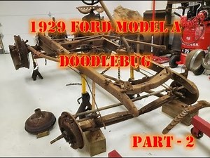 1929 Ford Model A Doodlebug Tear-down - It's bad... but good?