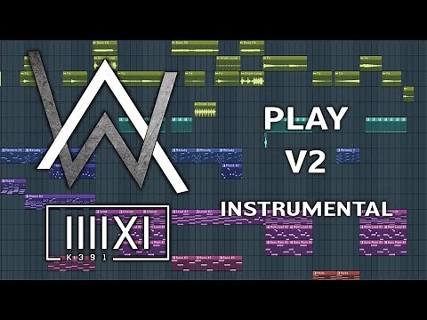 Alan Walker, K-391, Tungevaag, Mangoo - PLAY | V2 | - FL Studio Remake + FLP