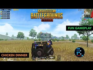 PUBG MOBILE | FUN GAMEPLAY DROP HUNTING MATCH CHICKEN DINNER