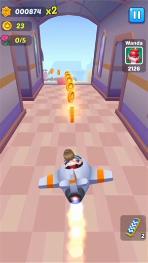 Subway 🚇 Princess game play 🎮 #subway #viralreels