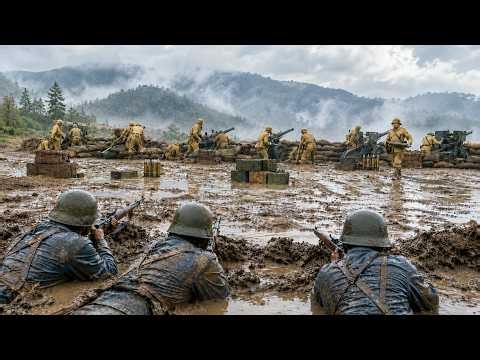 War Movie丨Japanese Artillery Drives the Eighth Route Army into a Valley—Unaware of the Ambush Above!