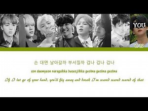BTS (방탄소년단) (8 Members) – Butterfly - Color Coded Han/Rom/Eng