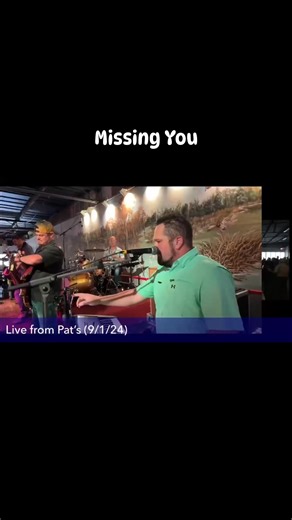 Ryan singing “Missing You” • 9/2/24 | Ryan Foret & Foret Tradition