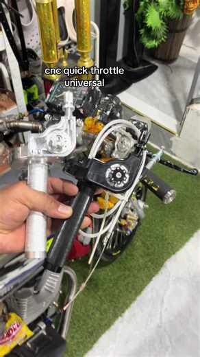 CNC Quick Throttle: Universal Application for Motorcycles
