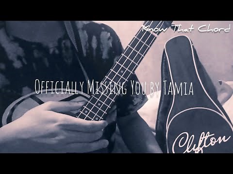 Officially Missing You by Tamia Ukelele Tutorial