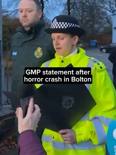 ⬆️ READ MORE VIA LINK ABOVE ⬆️ GMP Chief Inspector Helen McCormick has made a statement following the horror crash in Bolton today that left four people dead and five in hospital. Three teenagers aged 18 and 19 and a taxi driver in his 50s were killed in a 'devastating' crash in the early hours of Sunday morning. Five injured people are being treated in hospital. It followed a head-on collision between a red Seat Leon and a Citroen C4 Picasso taxi. #news #breakingnews #bolton #crash #manchestere