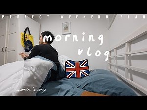 A Productive UK Morning Routine | My 5K Run & Healthy Breakfast (Vlog)