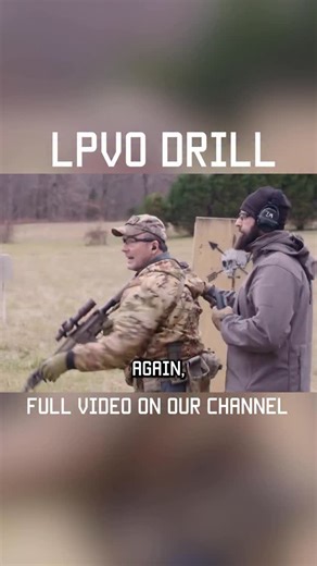 A drill for LOW POWERED VARIABLE OPTICS #shorts #training #specialforces | Tactical Rifleman
