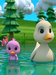 Five Little Ducks Nursery Rhyme – Kids Song & Baby Poem
