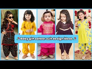 Casual Wear Simple Baby Girl Salwar Suit Design | Little Girls Dresses | Baby Dress Design