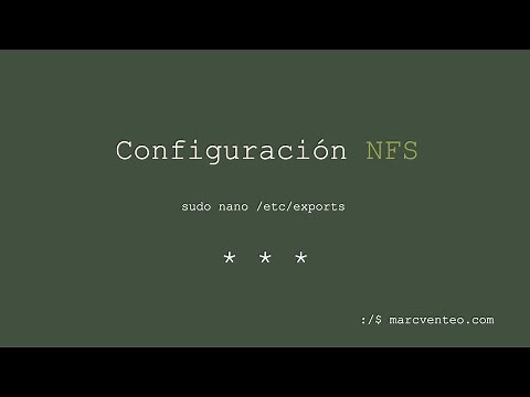 NFS SERVER ✅ Instalar NFS y configurar recursos | EXPORTS | Ubuntu Server⭐️