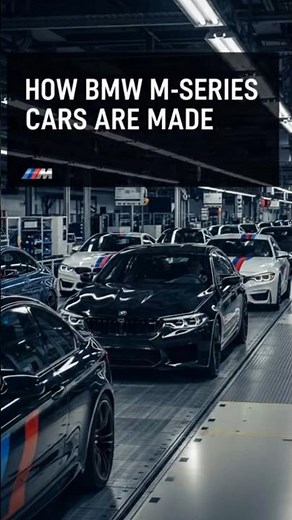 How BMW M-Series Cars Are Made 🏁 | Inside BMW M Performance Factory (60s)