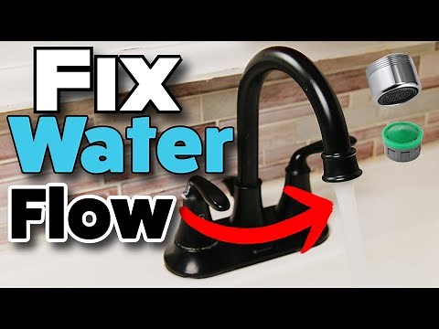 How To Replace Fix Clean Faucet Aerator Filter Easy Simple